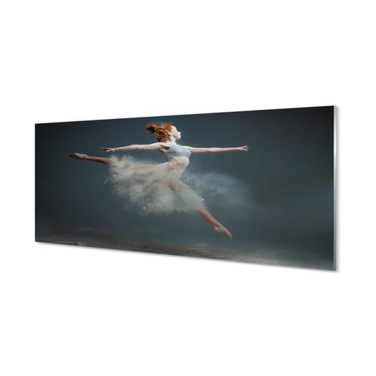 Panel szklany do kuchni +klej Baletnica dym 125x50 cm Tulup