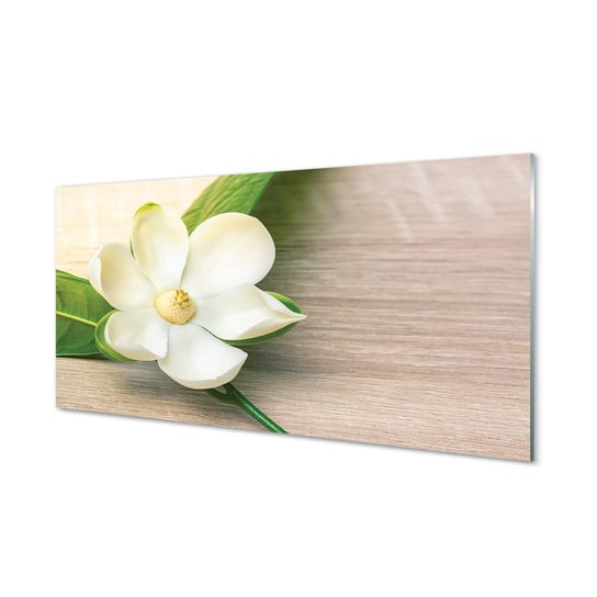 Panel szklany klej Biała magnolia 120x60 cm Tulup