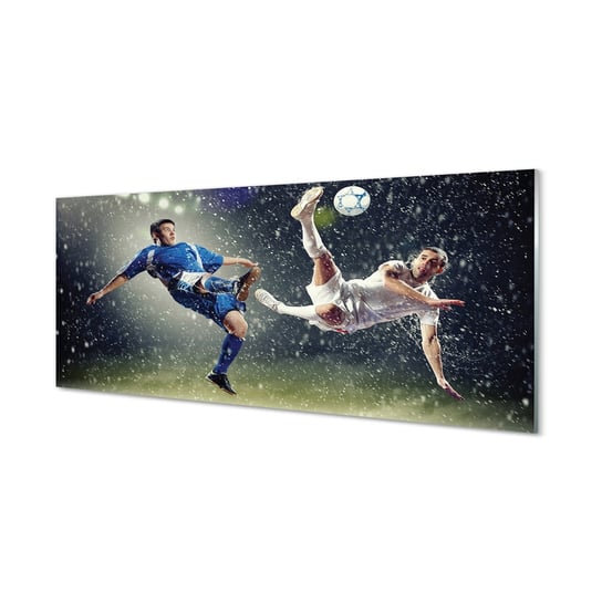 Panel szkło hartowane Deszcz piłka ludzie 125x50 cm Tulup