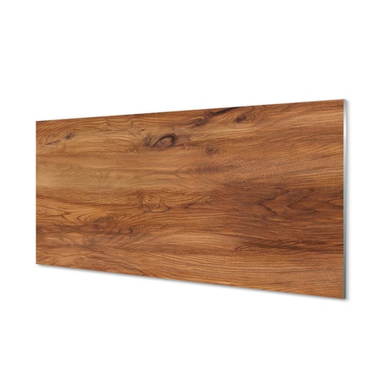 Panel szkło hartowane  Drewno słoje sęki 120x60 cm Tulup