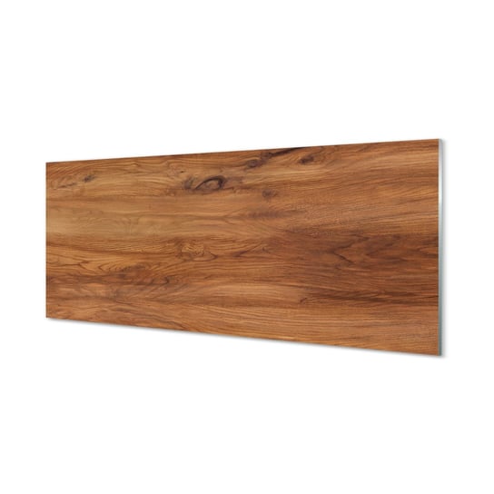 Panel szkło hartowane Drewno słoje sęki 125x50 cm Tulup
