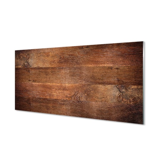Panel szkło za indukcję Drewno deska słoje 120x60 Tulup