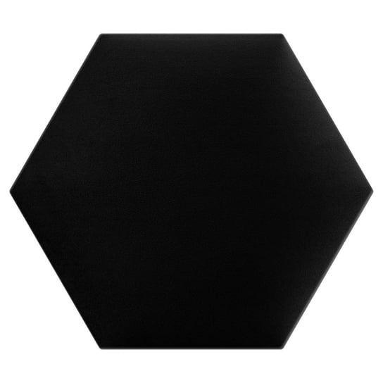 Panel Tapicerowany Czarny heksagon  40x35 cm Inna marka