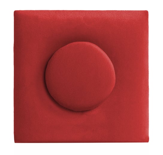 Panel Tapicerowany ścienny klocki dla dzieci 12,5 x 12,5cm 2232 Czerwony Inna marka