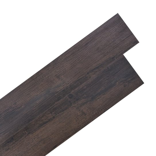 Paneli podłogowych PVC ciemny brąz 36szt 91,5x15,2 Zakito Europe