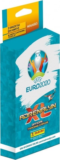 Panini, karty kolekcjonerskie Uefa Euro 2020 Blister 3+1 Panini