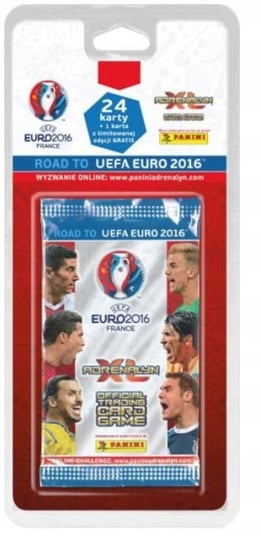 Panini, karty piłkarskie, Blister Road to Euro 2016, 24+1 Panini