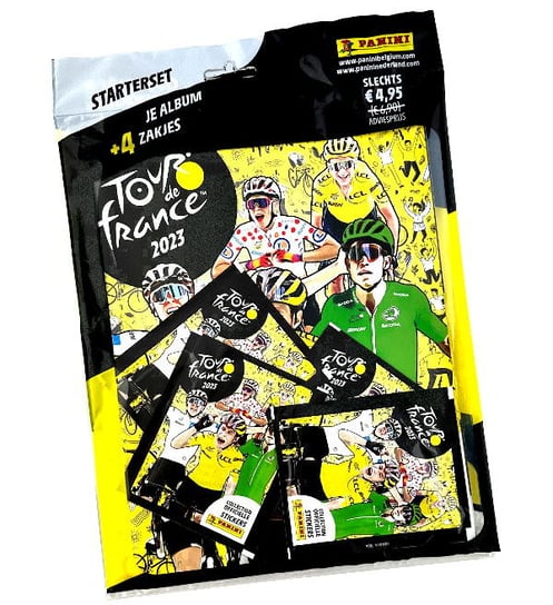 Panini Tour de France 2023. Zestaw startowy naklejki Inna marka
