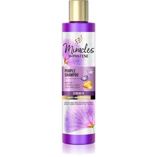 Pantene Pro-V Miracles Strength & Anti-Brassiness szampon fioletowy 225 ml Inna marka
