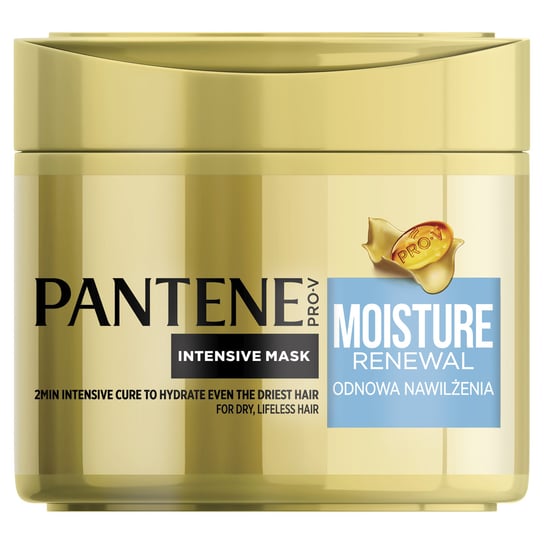 Pantene PRO-V Moisture Renewal,  intensywnie nawilżająca maska do włosów, 300ml Pantene Pro-V