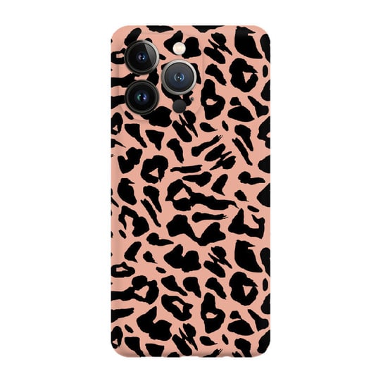 Pantera  - Iphone 15 Pro Max Etui Matowe Brzoskwiniowy Róż [Tif 13E] PieceofCase