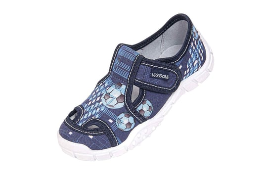 Pantofel Adaś blue, dla chłopców, niebieski, Vi-Gga-Mi VI-GGA-MI
