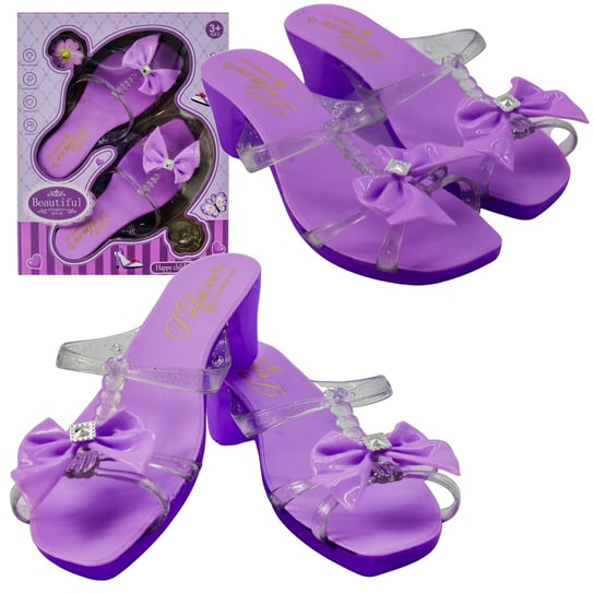 Pantofelki księżniczki balowe świecące buty kryształowe pantofelki Sferazabawek