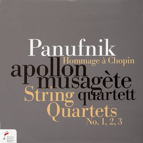 Panufik: String Quartets No. 1, 2, 3 Apollon Musagete Quartett, Dora Ombodi, Sławomir Rozlach