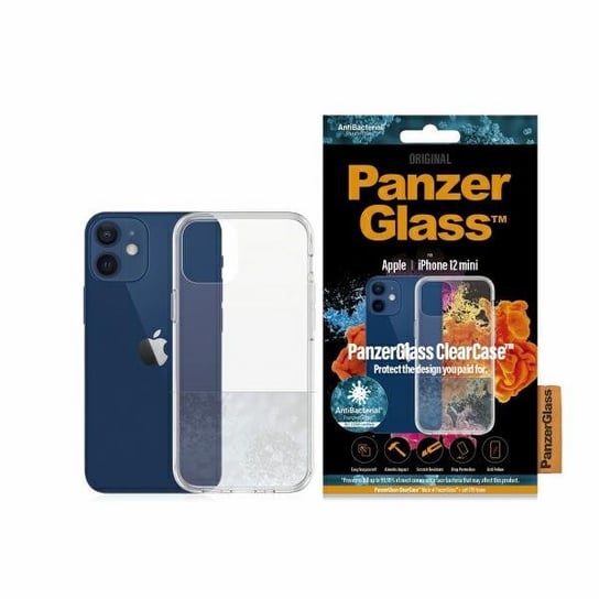 PanzerGlass ClearCase iPhone 12 Mini 5,4" Antibacterial clear PanzerGlass