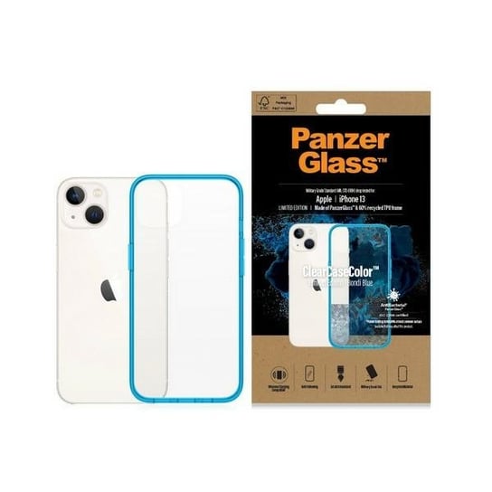 PanzerGlass ClearCase iPhone 13 6.1" Antibacterial Military grade Bondi Blue 0331 PanzerGlass
