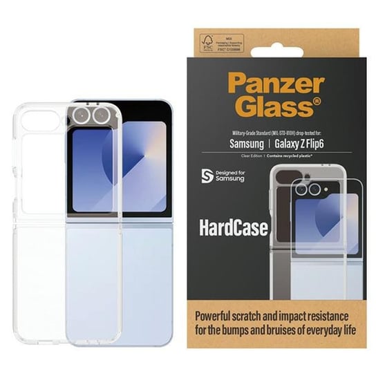 PanzerGlass HardCase Sam Z Flip6 F741 1271 Recycled plastic Inna marka