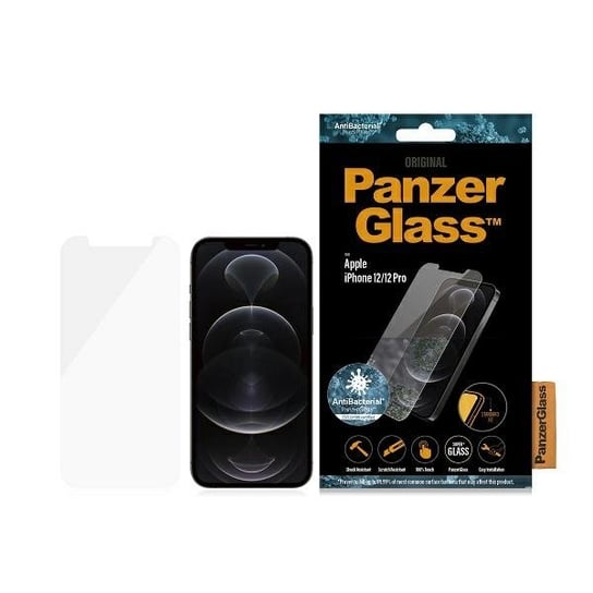 PanzerGlass Standard Super+ iPhone 12/12 Pro Antibacterial PanzerGlass