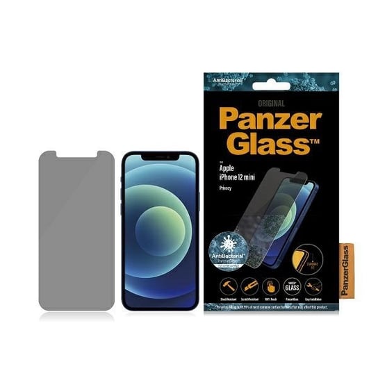 PanzerGlass Standard Super+ iPhone 12 Mini Privacy Antibacterial PanzerGlass