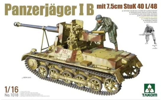 Panzerjager IB mit 7.5cm StuK 40 L/48 1:16 Takom 1018 Takom