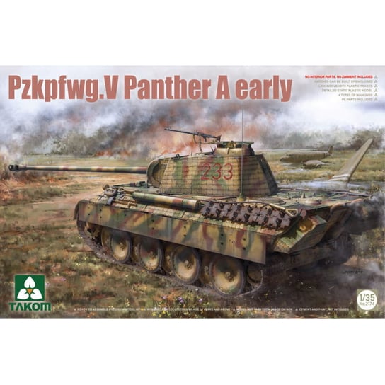Panzerkampfwagen V Panther A (Early) 1:35 Takom 2174 Takom