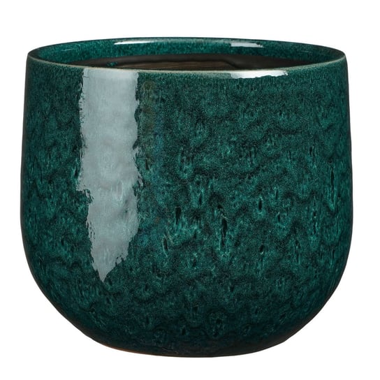 PAOLA ceramiczna osłonka ⌀ 25 cm - turkusowa Mica Decorations