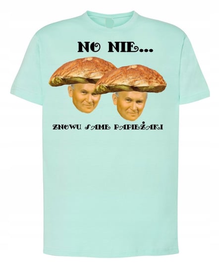 Papaj Śmieszna Koszulka T-Shirt JP2 r.M Inna marka