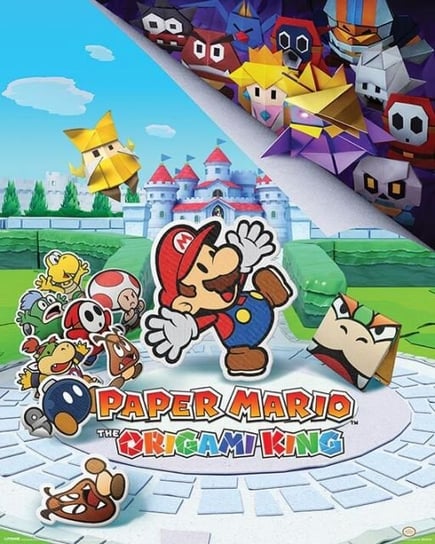 Paper Mario The Origami King - plakat 40x50 cm Pyramid Posters
