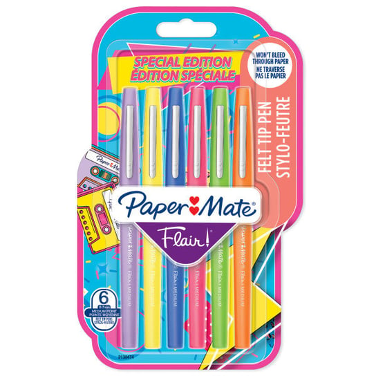 Paper Mate Pisaki Flair 6 Kolorów 2180626 PAPER-MATE