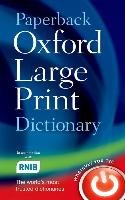 Paperback Oxford Large Print Dictionary Oxford Dictionaries