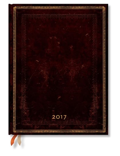 Paperblanks, kalendarz książkowy 2017, Black Moroccan Paperblanks