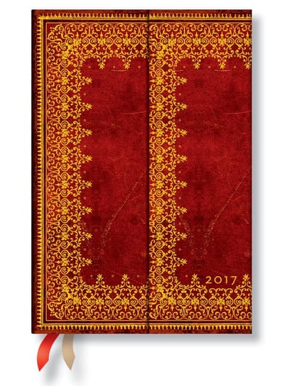 Paperblanks, kalendarz książkowy 2017, Foiled Mini Hor Paperblanks