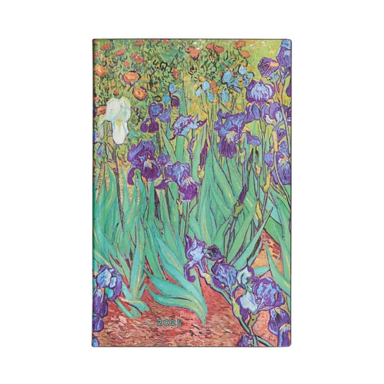 Paperblanks, kalendarz książkowy 2025, Van Gogh Irises PAPERBLANKS kalendarze