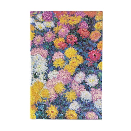 Paperblanks, Notatnik w kropki, Monet’s Chrysanthemums Midi Paperblanks