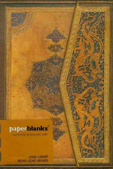 Paperblanks, notatnik w linie, Safavid Mini, 176 stron Paperblanks