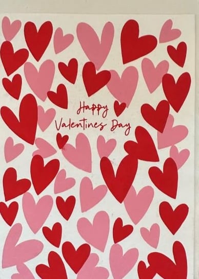 Paperchase- Kartka 'Happy Valentines Day' Paperchase