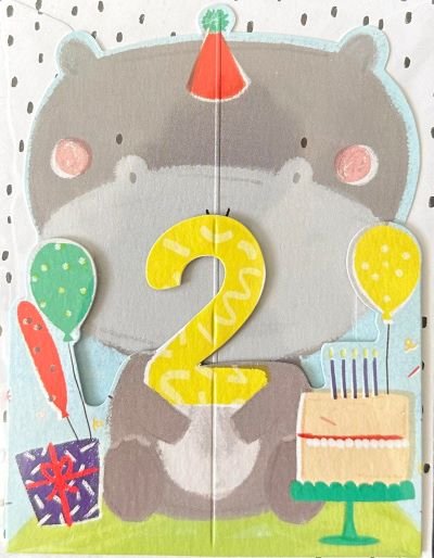 Paperchase- Kartka urodzinowa '2' Paperchase