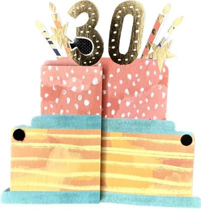 Paperchase- Kartka urodzinowa 30 lat Paperchase