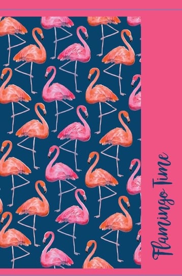 Paperdot Flamingi, Brulion w kratkę, format A5 Paperdot