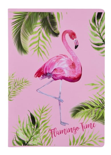 Paperdot Flamingi, Zeszyt w kratkę, format A4, 60 kartek Paperdot