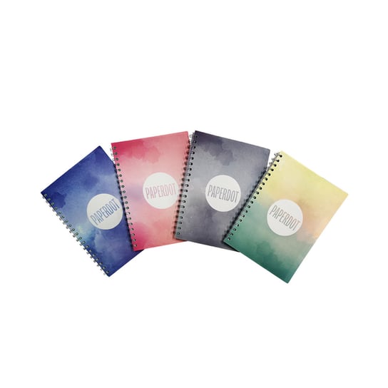 Paperdot, Kołozeszyt A5, 120 kartek, mix kolorów Paperdot