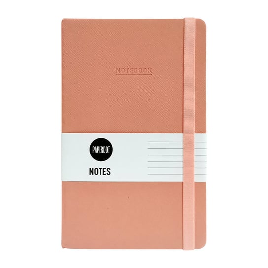 Paperdot, Notes A5 96 kartek w linię, blush Paperdot