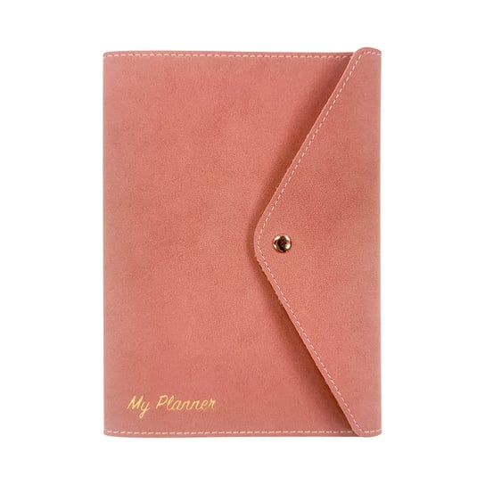 Paperdot, Planner bezterminowy tygodniowy, zamszowy różowy pastel Paperdot