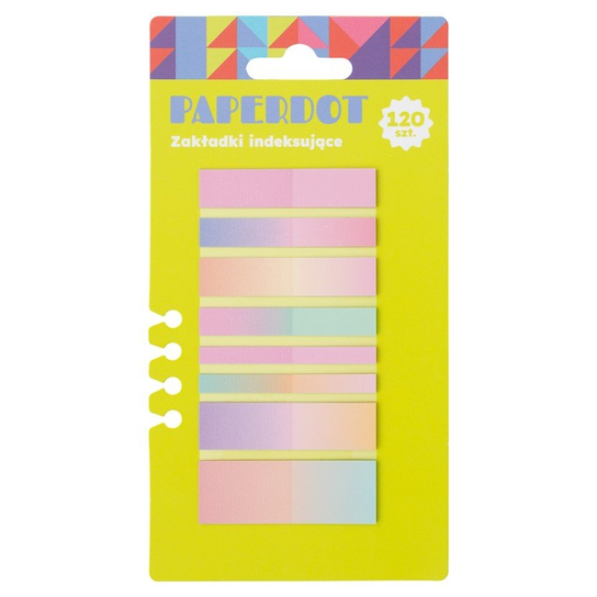 Paperdot Paperdot, Zakładki Indeksujące 2, Różnokolorowe, 120 Sztuk - Empik ...