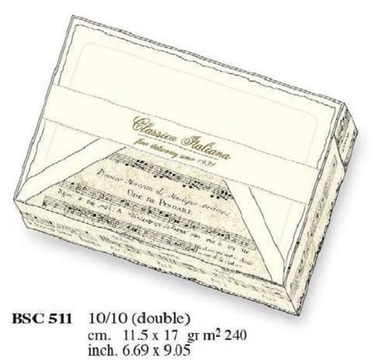 Papeteria w pudełku, BSC 511, 10 sztuk Rossi