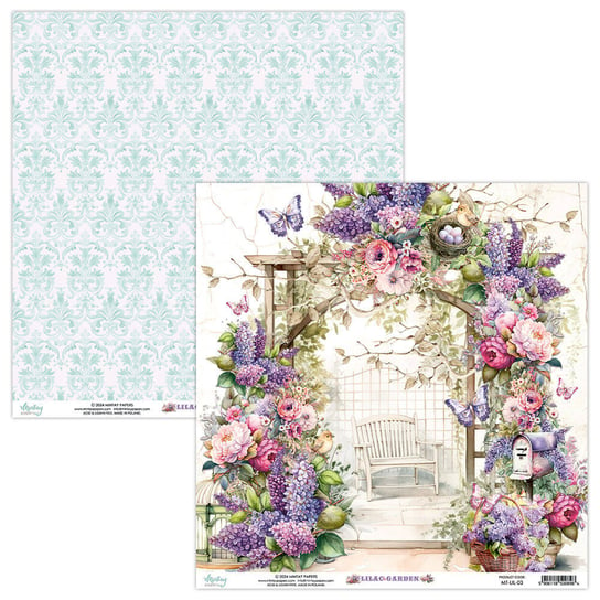 Papier 30x30 - Mintay - Lilac Garden 03 Mintay Papers