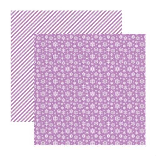 Papier 30x30cm Elegantly Festive-Snowflakes Lustro Scrapberrys