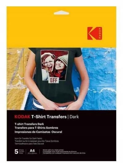 Papier A4 Transferowy / Naprasowanka / Kodak T-shirt Czarny / Cat 3510-553 Kodak