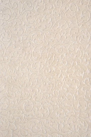 Papier dekoracyjny, ecru - zamszowa koronka, 18x25 cm, 5 arkuszy Orient Paper