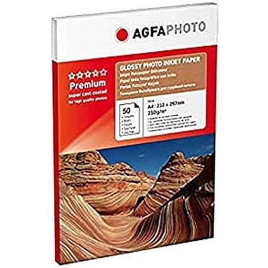 Papier do druku zdjęć - AGFAPHOTO - 21050A4 - A4 - 50 arkuszy - 210 GR błyszczący AGFAPHOTO